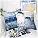 Set Di Federe Blu Ruedong 4 Pezzi 45 X 45 Cm - Foto miniatura 5