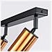 Lampada Da Soffitto Winx 2 Nero /coop Sl. 1375 - Moderno Lampade Da Soffitto Nero /rame 18.5x30x6 Cm - Foto miniatura 8