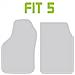 Tappeti Gomma Anteriori Rubberfit Fit5 - Foto miniatura 2