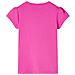 Maglietta da Bambina Maniche Aletta Rosa Scuro 116 - Foto miniatura 2