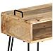 Tavolo Consolle In Legno Massello Di Mango 115x35x76 Cm - Foto miniatura 4