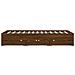 Giroletto Cassetti Rovere Marrone 120x190 Cm Legno Multistrato - Foto miniatura 6