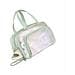 Elegante Borsa Sportiva Da Nuoto Con Separazione Asciutto/bagnato Green - Foto miniatura 3