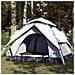 Tenda 3 Persone Bianca in Tessuto Oscurante a Rilascio Rapido - Foto miniatura 1