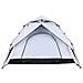Tenda 3 Persone Bianca in Tessuto Oscurante a Rilascio Rapido - Foto miniatura 7