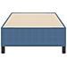 Letto a molle Blu 90 x 190 cm Tessuto in Cords - Foto miniatura 5
