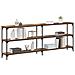 Tavolo Consolle Legno Vintage 200x29x75 cm Legno Ingegnerizzato - Foto miniatura 3