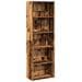 Libreria Legno Antico 60x30x189 cm in Legno Multistrato - Foto miniatura 1