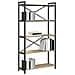 Libreria rovere sonoma 80 x 30 x 153 cm Legno multistrato - Foto miniatura 3