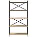 Libreria rovere sonoma 80 x 30 x 153 cm Legno multistrato - Foto miniatura 5