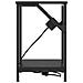 Mobiletti da Notte 2 pcs Rovere nero 38 x 30 x 48 cm - Foto miniatura 7
