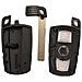Guscio Di Ricambio Per Chiave Auto Remota A 3 Pulsanti Compatibile Con Bmw E61 E90 E92 E93 E81 E87 E60 E70 E71 E89 - Foto miniatura 1