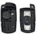 Guscio Di Ricambio Per Chiave Auto Remota A 3 Pulsanti Compatibile Con Bmw E61 E90 E92 E93 E81 E87 E60 E70 E71 E89 - Foto miniatura 3