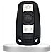Guscio Di Ricambio Per Chiave Auto Remota A 3 Pulsanti Compatibile Con Bmw E61 E90 E92 E93 E81 E87 E60 E70 E71 E89 - Foto miniatura 5
