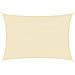 Parasole A Vela Hdpe Rettangolare 4x6 Crema - Foto miniatura 1