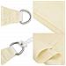 Parasole A Vela Hdpe Rettangolare 4x6 Crema - Foto miniatura 5