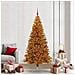 Albero di Natale con 300 LED con supporto Oro 210 cm PET - Foto miniatura 2