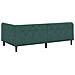 Cornice del letto ad angolo Verde Scuro 90 x 200 cm Velluto - Foto miniatura 9