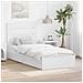 Letto con Contenitore Bianco 75 x 190 cm Legno multistrato - Foto miniatura 2