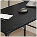 Scrivania Rovere Nero 139 x 139 x 75 cm Legno multistrato - Foto miniatura 4