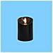 Candela Led Senza Fiamma Serie Magic Black (7.5cm X 12.5cm) - Luce Notturna Creativa - Foto miniatura 2