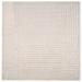 Tappeti per area Quadrato HUARTE Beige 240 x 240 cm Poliestere - Foto miniatura 1