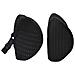 Set di Cuscini Colore uniforme 2 pcs Nero Schiuma Memory - Foto miniatura 6
