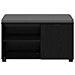 Panca per ingresso con cuscino Rovere Nero 80 x 38 x 46 cm - Foto miniatura 6