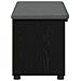 Panca per ingresso con cuscino Rovere Nero 80 x 38 x 46 cm - Foto miniatura 7