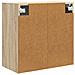 Mobiletto a muro Rovere Sonoma 59 x 31 x 60 cm - Foto miniatura 5