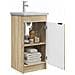 Mobile da bagno con lavabo Rovere Sonoma 42 x 40 x 84,5 cm - Foto miniatura 2