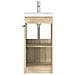 Mobile da bagno con lavabo Rovere Sonoma 42 x 40 x 84,5 cm - Foto miniatura 3