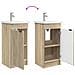 Mobile da bagno con lavabo Rovere Sonoma 42 x 40 x 84,5 cm - Foto miniatura 7