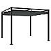 Gazebo da Giardino con Tetto Retrattile Antracite 3x3 m Acciaio - Foto miniatura 1