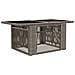 Set Divano da Giardino 9 pz Grigio e Grigio Scuro polyrattan - Foto miniatura 5