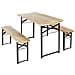 Set Birreria Legn / fer. 70x220 - Arredamento Giardino - Foto miniatura 5