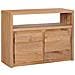 Credenza 80x30x60 Cm In Legno Massello Di Teak - Foto miniatura 1