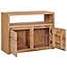 Credenza 80x30x60 Cm In Legno Massello Di Teak - Foto miniatura 2