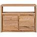 Credenza 80x30x60 Cm In Legno Massello Di Teak - Foto miniatura 3