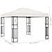 Gazebo 3x3 M Crema In Tessuto - Foto miniatura 2