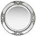Specchio Da Parete Stile Barocco 50 Cm Argento - Foto miniatura 1