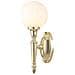 Wall Light Dryden Bagno Ottone Lucidato - Foto miniatura 1