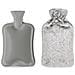 Calda Della Bottiglia Di Acqua Con La Copertura Premium Faux Fur Copertina Grande Capacit 2l Marrone Bianco Grigio - Foto miniatura 3