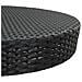 Set Bar da Giardino 5 pz in Polyrattan Nero - Foto miniatura 6