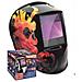 Casco Per Saldatura Lcd Zeus 5-9/9-13g, Fire - Foto miniatura 1