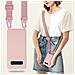 Catena Di Telefoni Cellulari Compatibile Con Samsung Galaxy S10 Plus In Liquid Rosa - Coperchio Di Protezione In Silicone Con Cordino Regolabile In Lunghezza - Foto miniatura 6