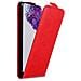 Custodia Compatibile Con Samsung Galaxy S20 Ultra In Rosso Mela - Coperchio Protettivo In Design Flip Con Chiusura Magnetica - Foto miniatura 1