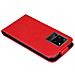 Custodia Compatibile Con Samsung Galaxy S20 Ultra In Rosso Mela - Coperchio Protettivo In Design Flip Con Chiusura Magnetica - Foto miniatura 6