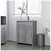 Armadietto Bagno Grigio Sonoma 60x33x80 cm in Legno tecnico - Foto miniatura 1