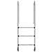 Scala Per Piscina 54x38x158 Cm Acciaio Inox 304 - Foto miniatura 3